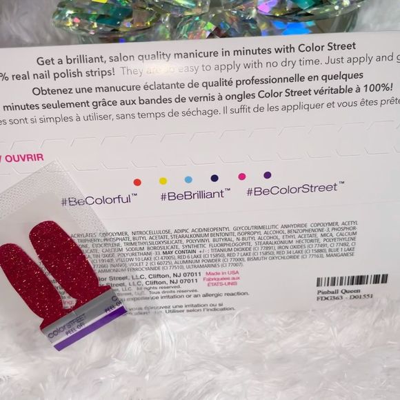 Color Street | Pinball Queen Glitter set - Picture 9 of 14